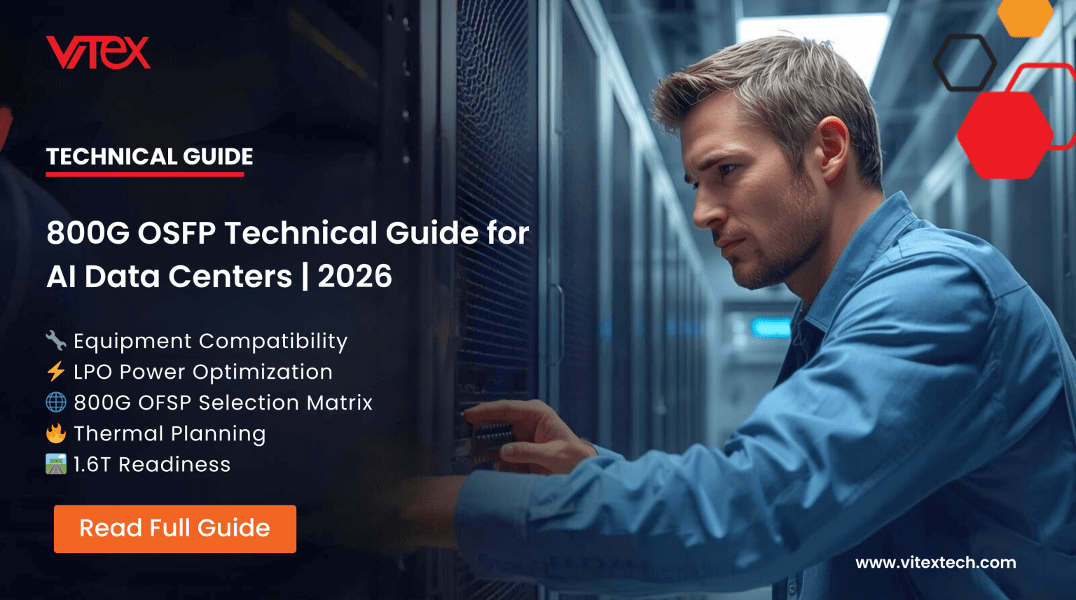 800G OSFP IHS vs RHS: Complete Selection Guide | 2026 – Vitex LLC
