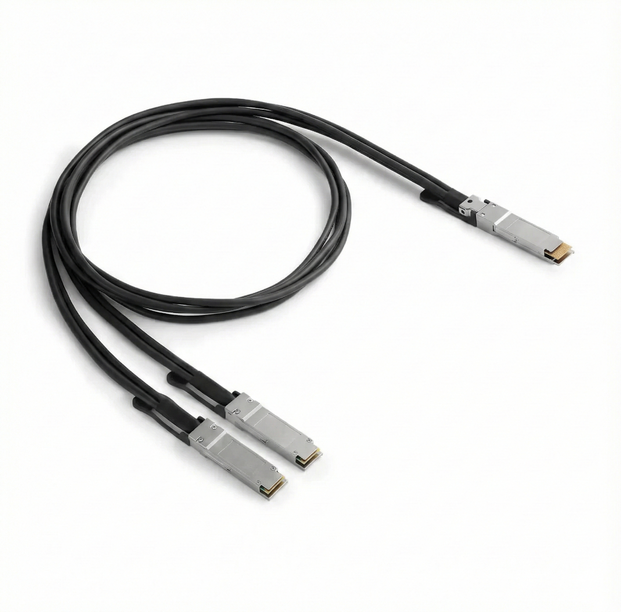 DAC 800G OSFP to 2x 400G QSFP112 passive breakout